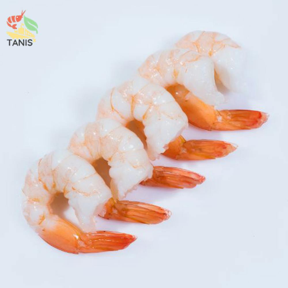 vannamei cooked peeled deveined tail on