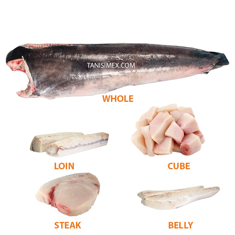 Swordfish Whole/ Loin/ Cube/ Belly/ Steak, Frozen Tuna Loin/ Chunks/ Cube/ Steak, Frozen Parrot fish, Frozen Black/Golden Pomfret |  Seafood exporters in Vietnam | Tanis Imex Co., Ltd